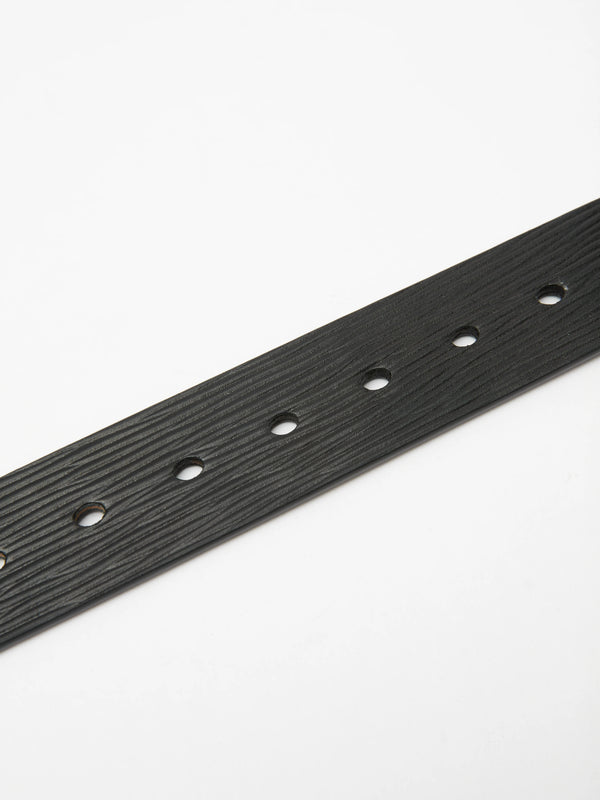 TEXTURED LEATHER NICHE BELT