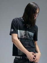 DISTRESSED UNION JACK T-SHIRT