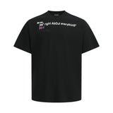 EMBROIDERED GRAPHIC SHORT SLEEVE TEE