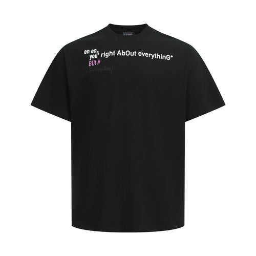 EMBROIDERED GRAPHIC SHORT SLEEVE TEE