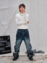 INFECTED CLAW MARK JEANS