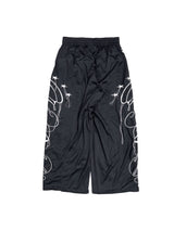 FRINGE-EMBROIDERED BOXING PANTS