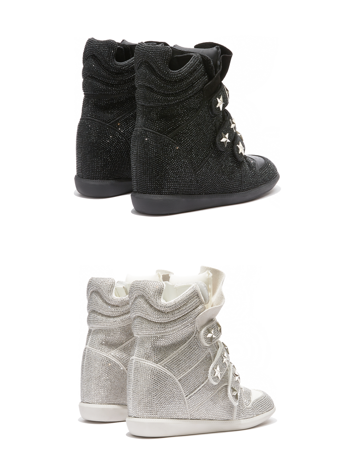 RETRO FLASH DIAMOND SNEAKERS