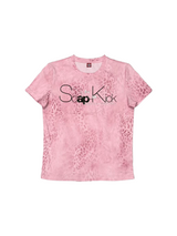 LEOPARD PRINT SLIM T-SHIRT