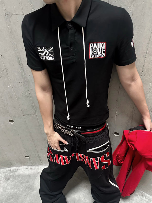 EMBROIDERED SUBCULTURE POLO SHIRT