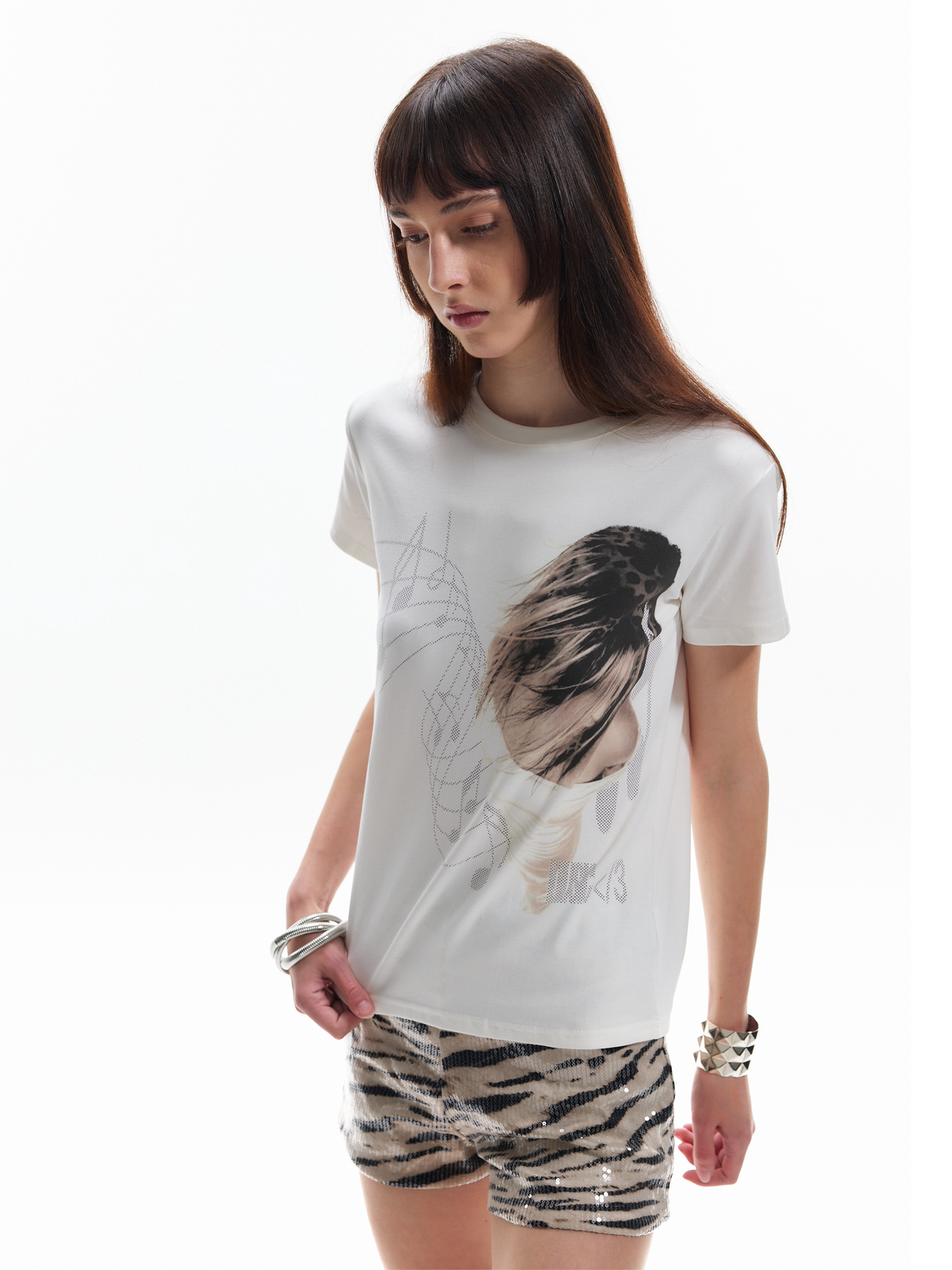 MUSIC NOTE PORTRAIT T-SHIRT