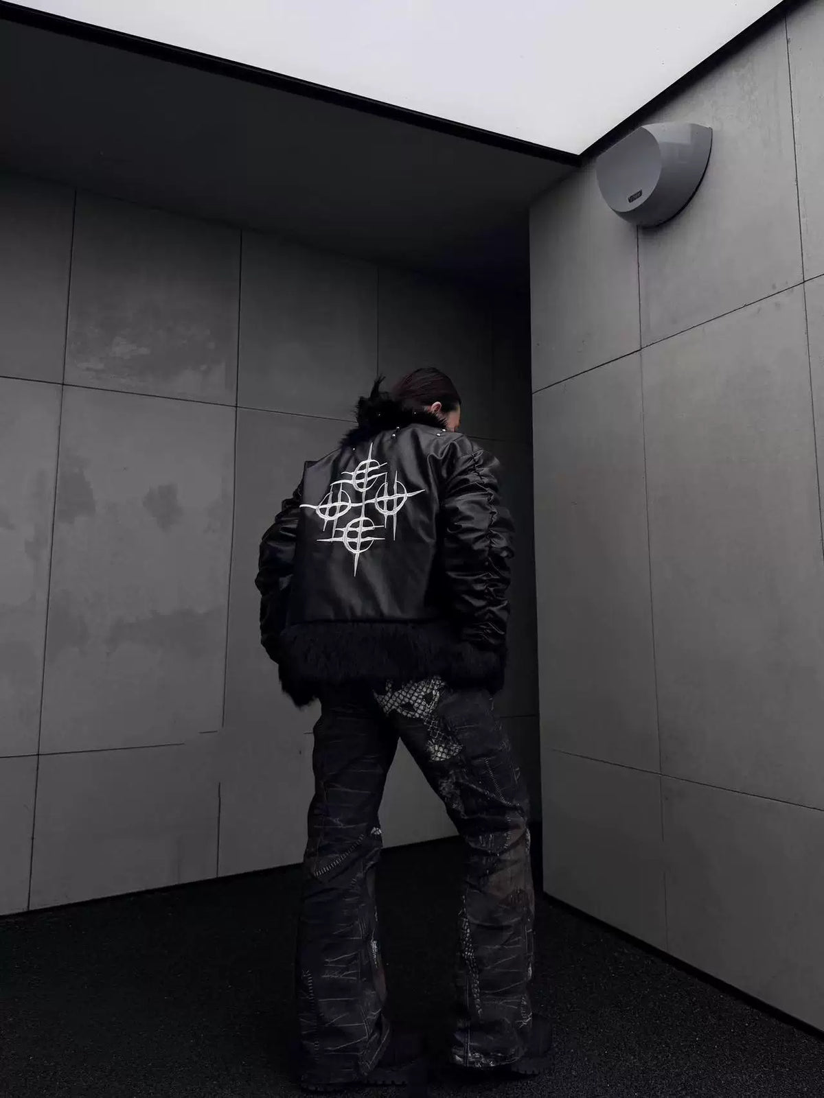 HEAVY BOMBER FUR JACKET