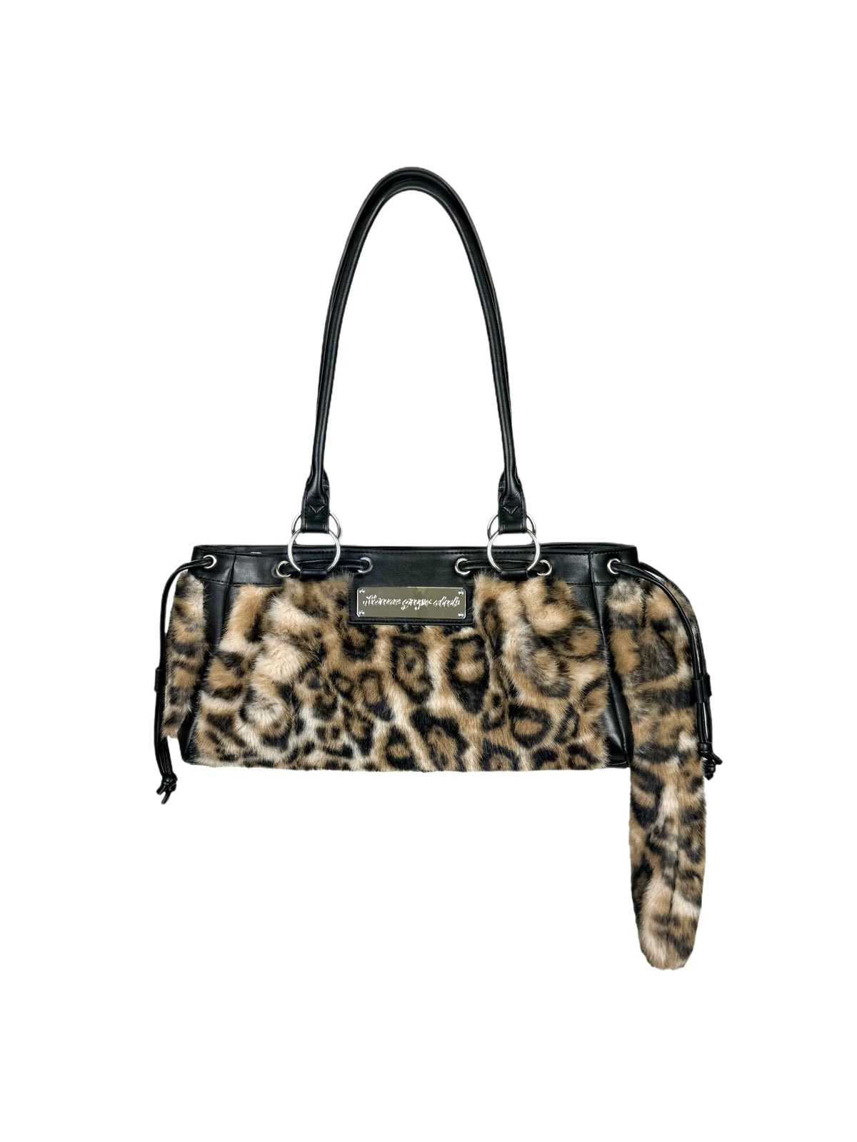 LEOPARD PRINT NICHE HANDBAG