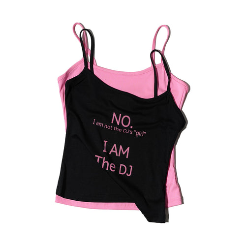 COLORBLOCKED SLIM CAMISOLE TOP