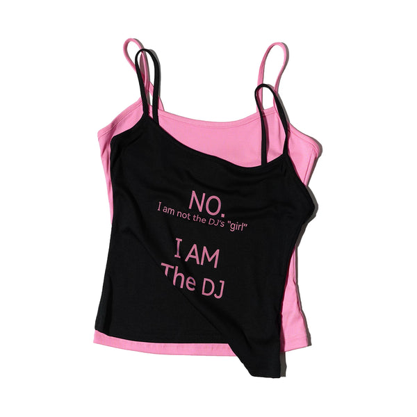 COLORBLOCKED SLIM CAMISOLE TOP