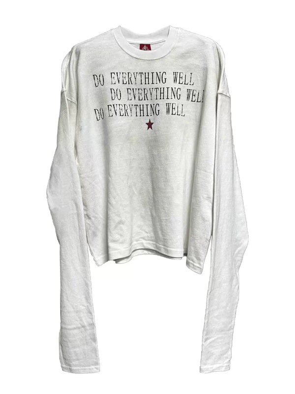 BOXY LONG SLEEVE T-SHIRT