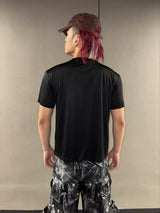 SPARKLY PRINTED SHORT SLEEVE T-SHIRT
