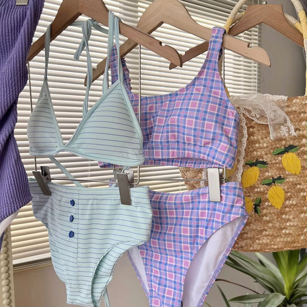 KOREAN STYLE HIGH-WAISTED BIKINI
