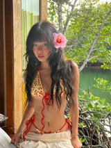 CHERRY THAI-STYLE BIKINI SET