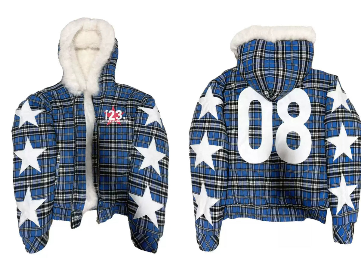 EMBROIDERED PATCH ZIP JACKET