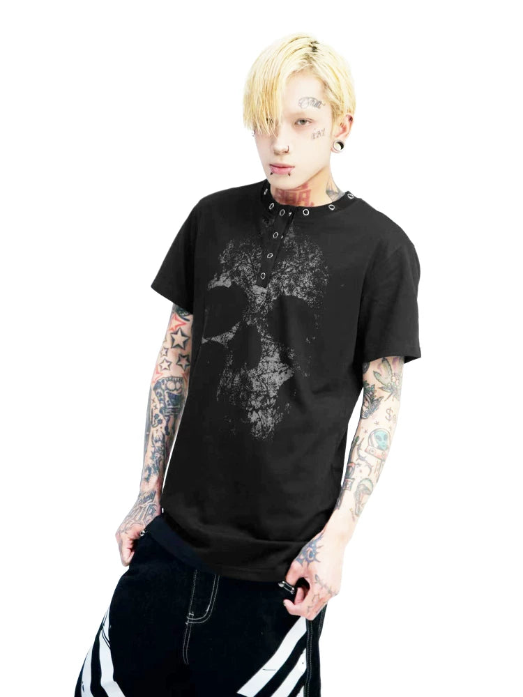SLIM METAL BUCKLE T-SHIRT