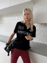 LEOPARD PRINT POLO SHIRT