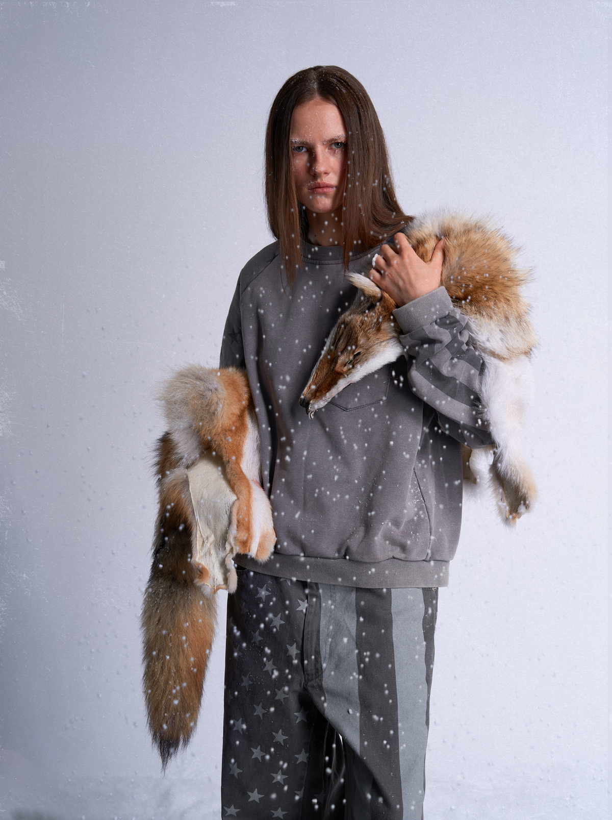 HAZE GRAY EAGLE SWEATSHIRT