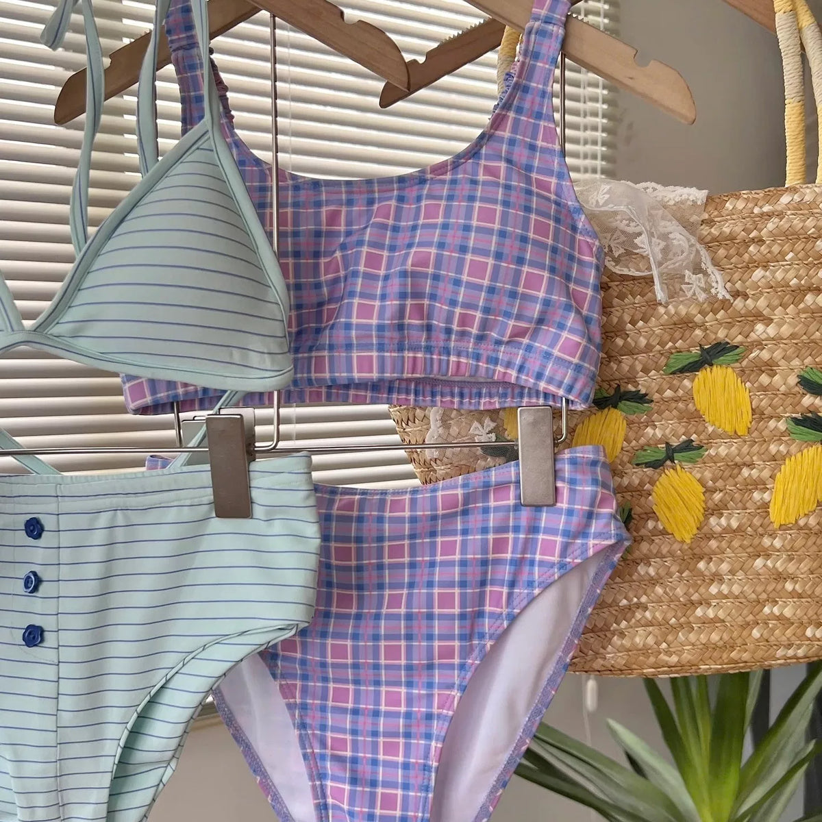 KOREAN STYLE HIGH-WAISTED BIKINI