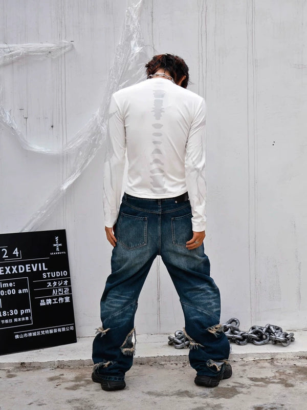 INFECTED CLAW MARK JEANS
