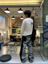 ECLECTIC STAR PRINT DENIM PANTS