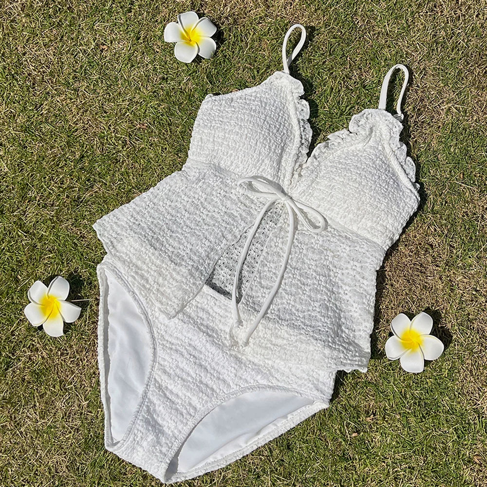 MODEST TIE-SIDE BIKINI SET