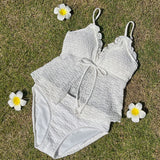 MODEST TIE-SIDE BIKINI SET