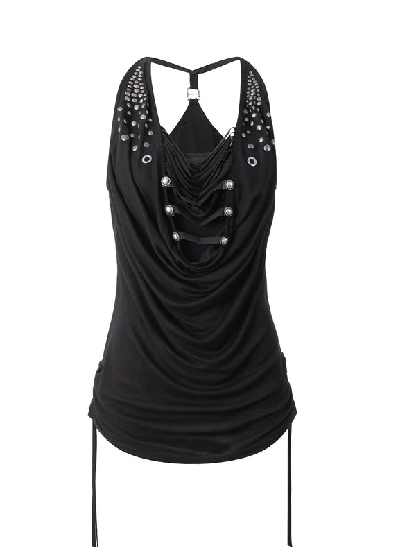 DECONSTRUCTED TASSEL CAMISOLE TOP