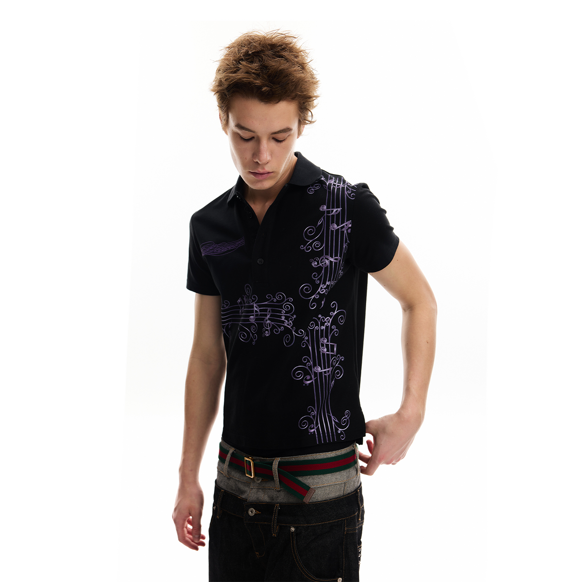 WISTERIA VINE PRINT TEE