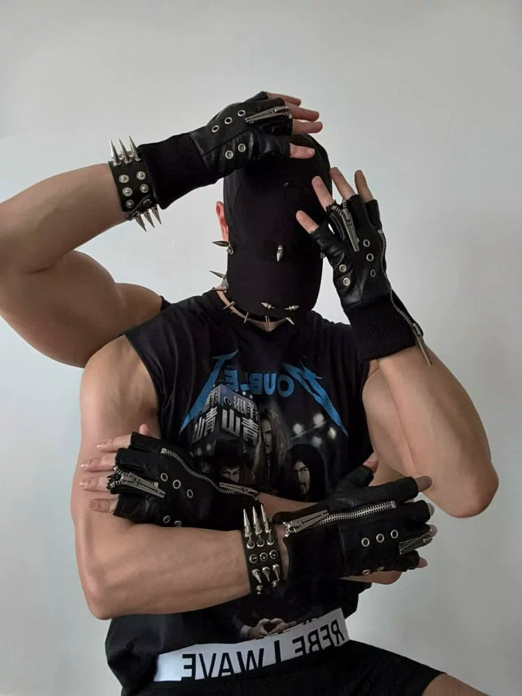 REBEL WAVE PUNK GLOVES
