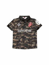 CAMOUFLAGE RIVET POLO SHIRT
