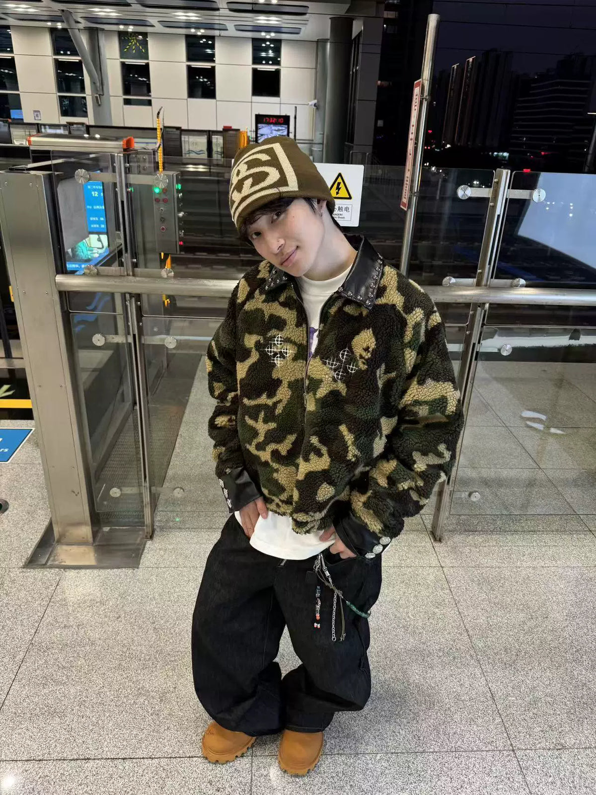 CAMOUFLAGE QUILTED JACKET