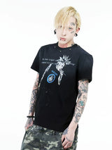 STUDDED PORTRAIT T-SHIRT
