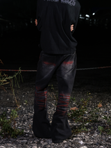 HEAVY DUTY DISTRESSED MICRO JEANS
