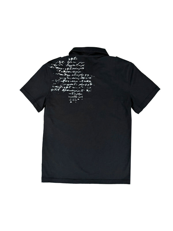 RETRO HOT-STAMPED POLO SHIRT