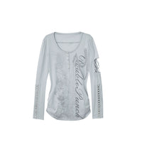 DOUBLE PUNCH GRAPHIC LONG SLEEVE T-SHIRT