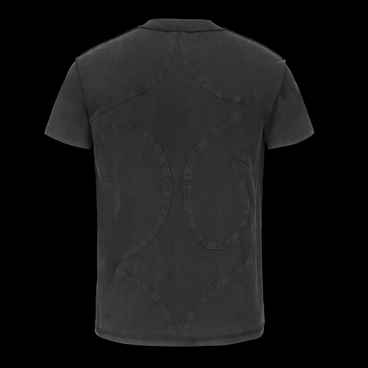SPARKLY RAW EDGE TEE