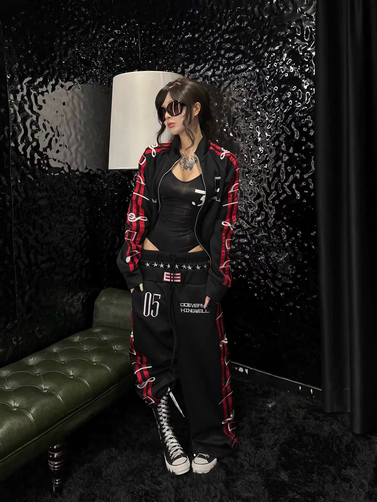 HIGH-DENSITY EMBROIDERED STREETWEAR