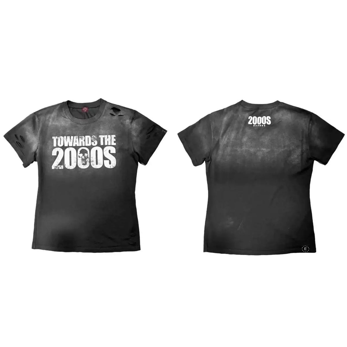 WASHED DESTRUCTION SLOGAN TEE