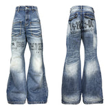 RETRO WHISKER MICRO RIVET JEANS