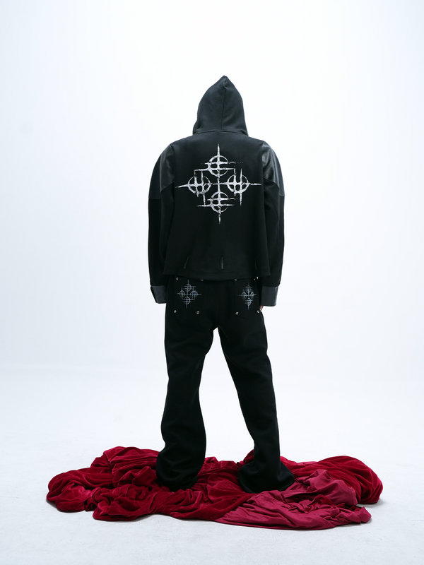 DECONSTRUCTED ARMOR ZIPPER JACKET