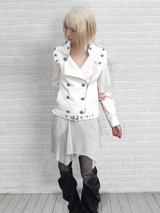 PUNK MILITARY DOUBLE-BREASTED JACKET
