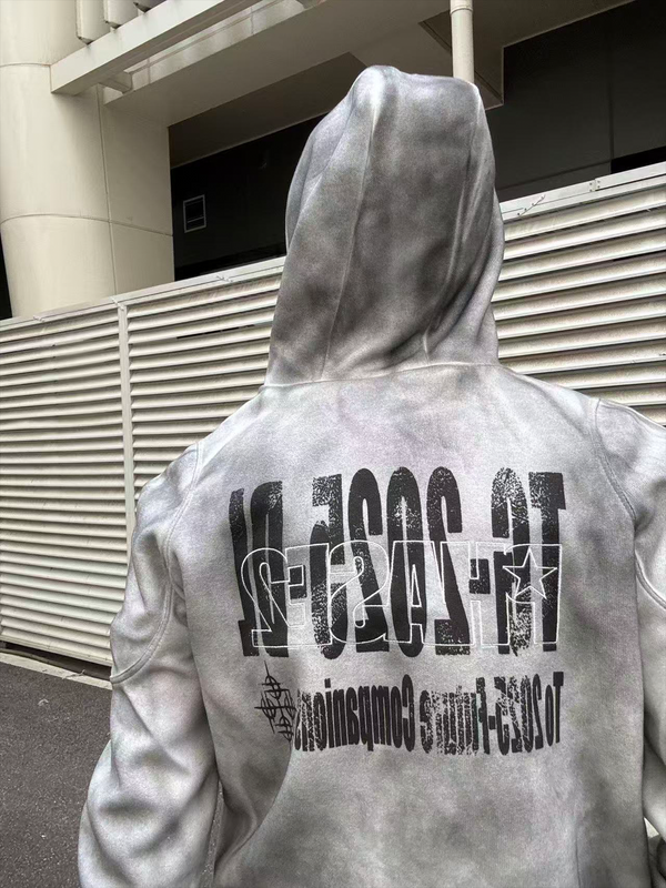 VINTAGE TIGER HOODIE JACKET
