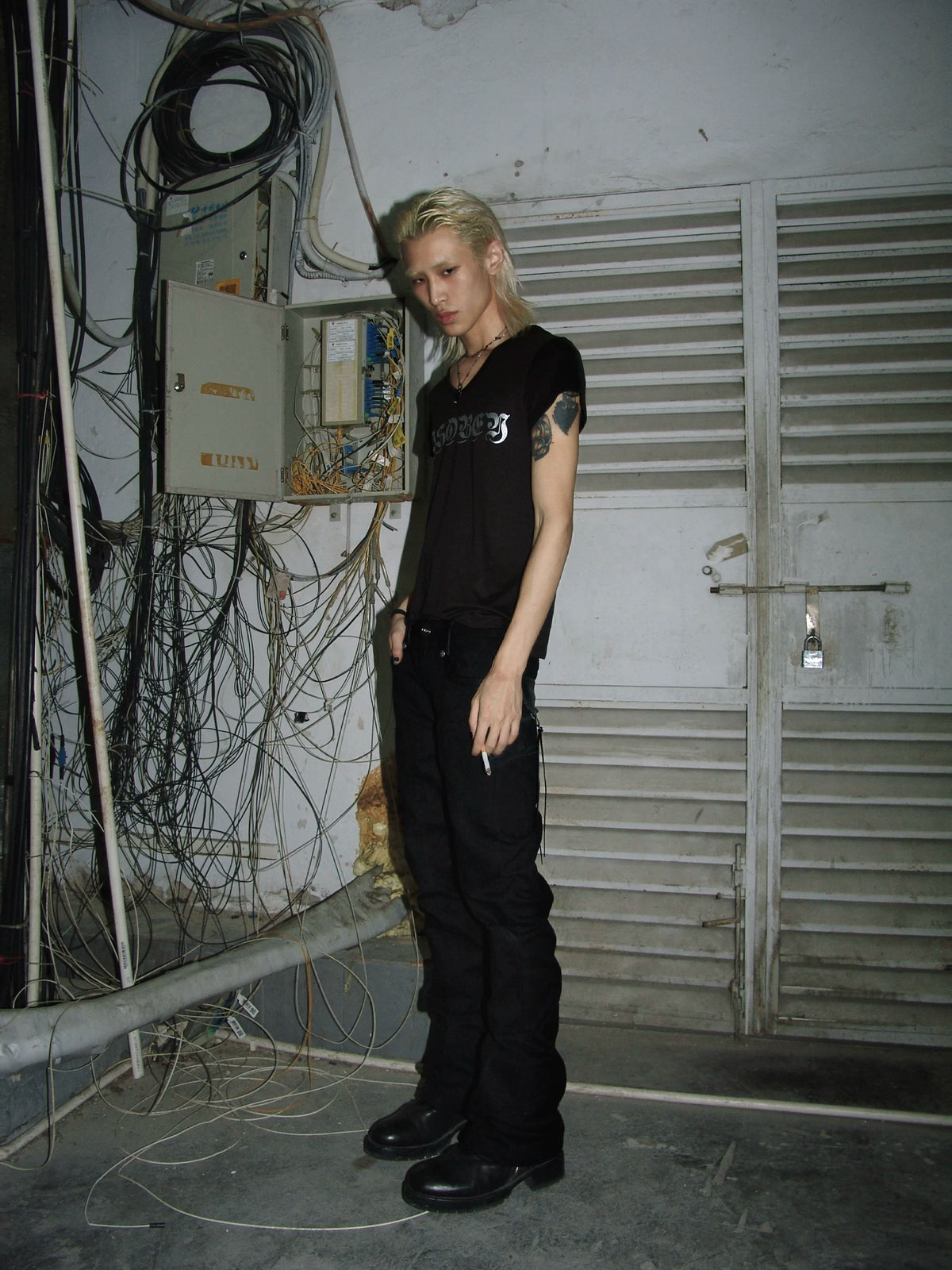 PUNK SLIM FIT TROUSERS
