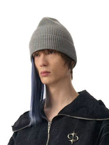 TRENDY KNIT CAP WITH COLD PROTECTION