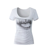 MILLENNIUM ILLUSION FITTED T-SHIRT