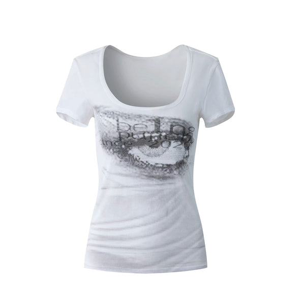 MILLENNIUM ILLUSION FITTED T-SHIRT