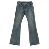 SPIKED RIVET SLIM FIT JEANS