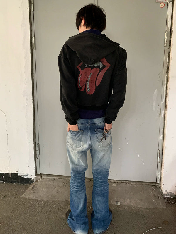 LIGHT BLUE STRAIGHT FIT JEANS