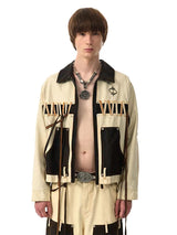 PATCHWORK LOGGING JACKET